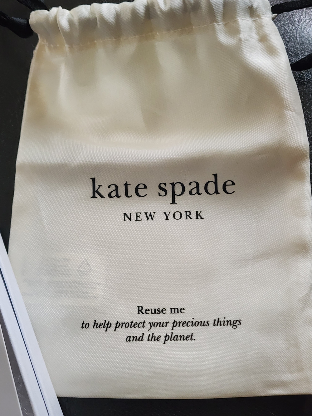 ✨️Kate Spade New York Crystal Stud Earrings – Gold Tone | NWT with Dust Bag - Picture 3 of 4